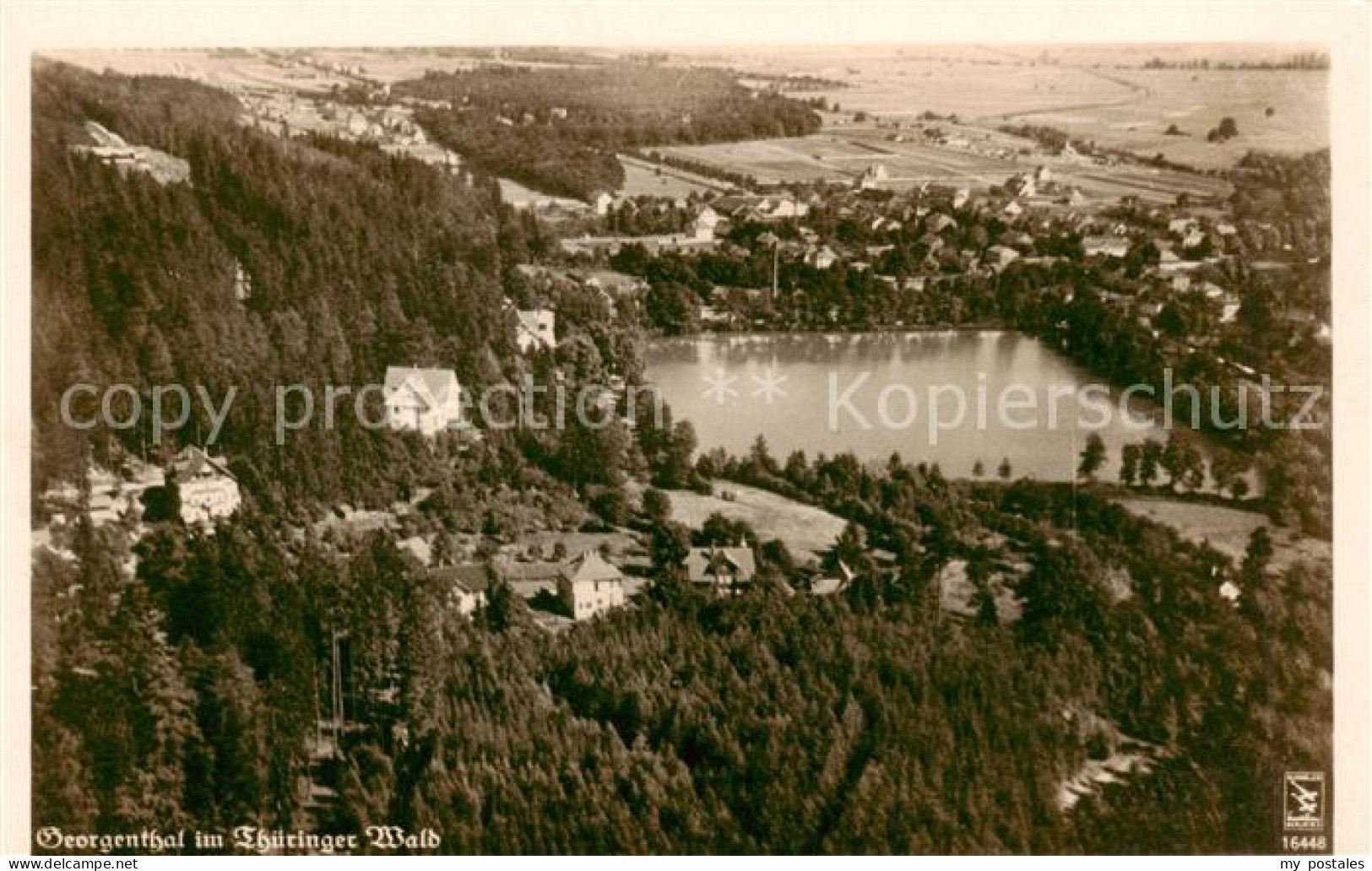 73820723 Georgenthal Gotha Panorama Georgenthal Gotha - Other & Unclassified