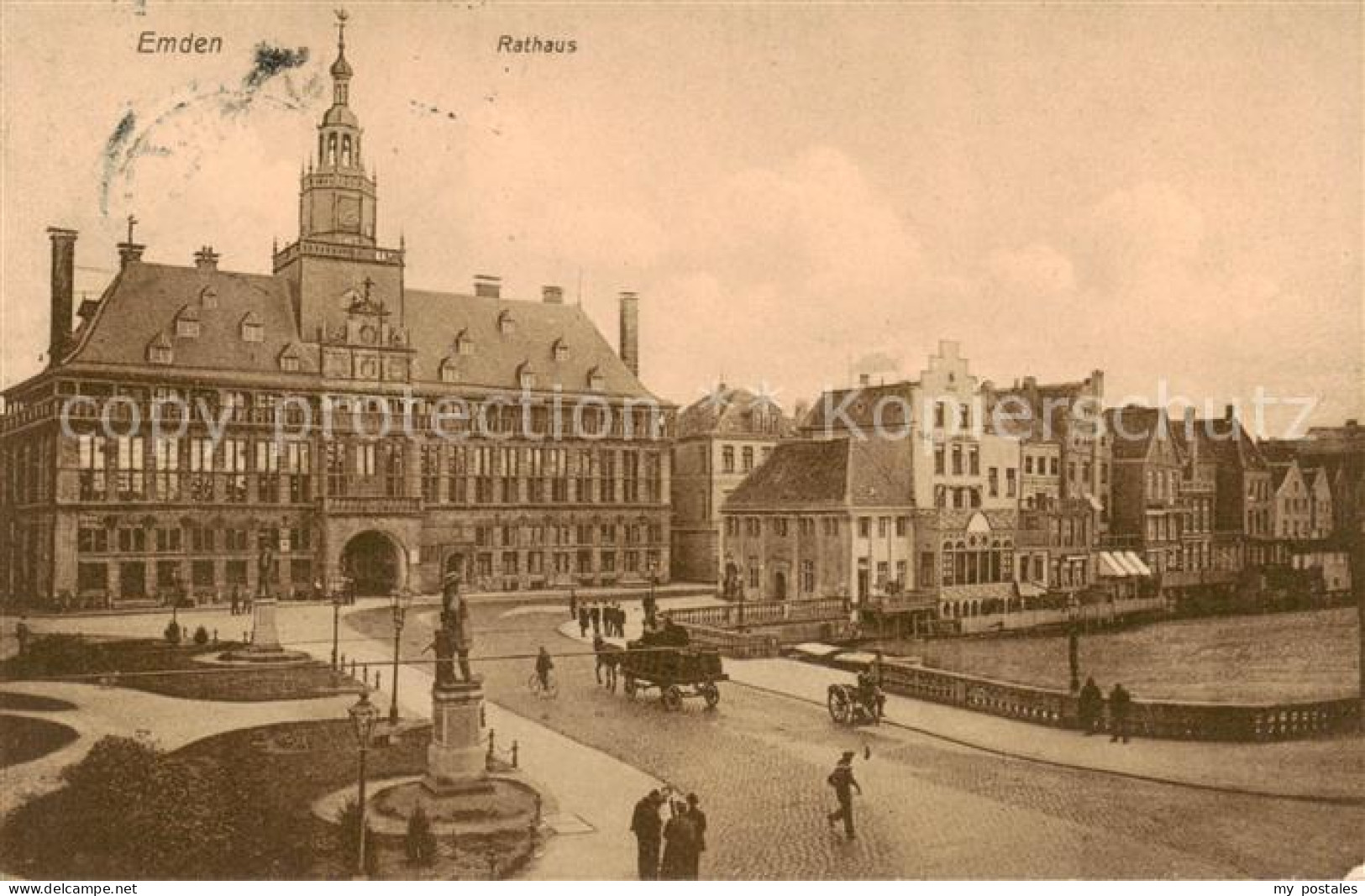 73820606 Emden  Ostfriesland Rathaus  - Autres & Non Classés