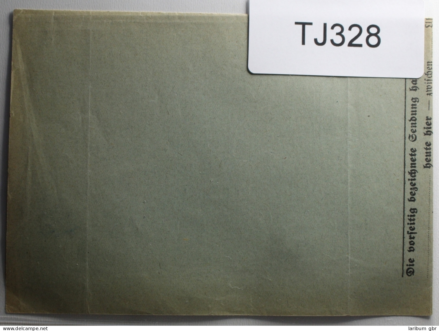 Danzig Postzustellungsurkunde Gestempelt An Geschäftsstelle Abt.12 #BA031 - Cartas & Documentos
