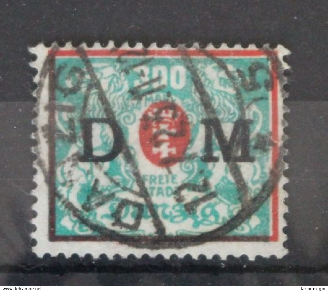 Danzig Dienstmarke 35Y Gestempelt Mit Aktuellem Fotoattest Gruber BPP #VZ465 - Dienstzegels