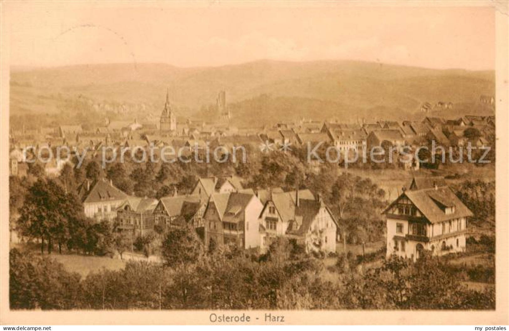 73820573 Osterode Harz Panorama Osterode Harz - Osterode