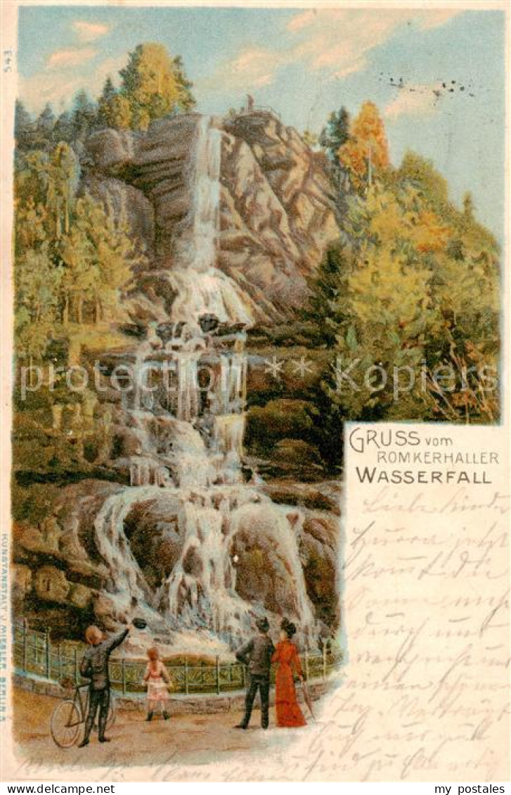 73820563 Romkerhaller-Wasserfall Goslar Ansicht  - Goslar