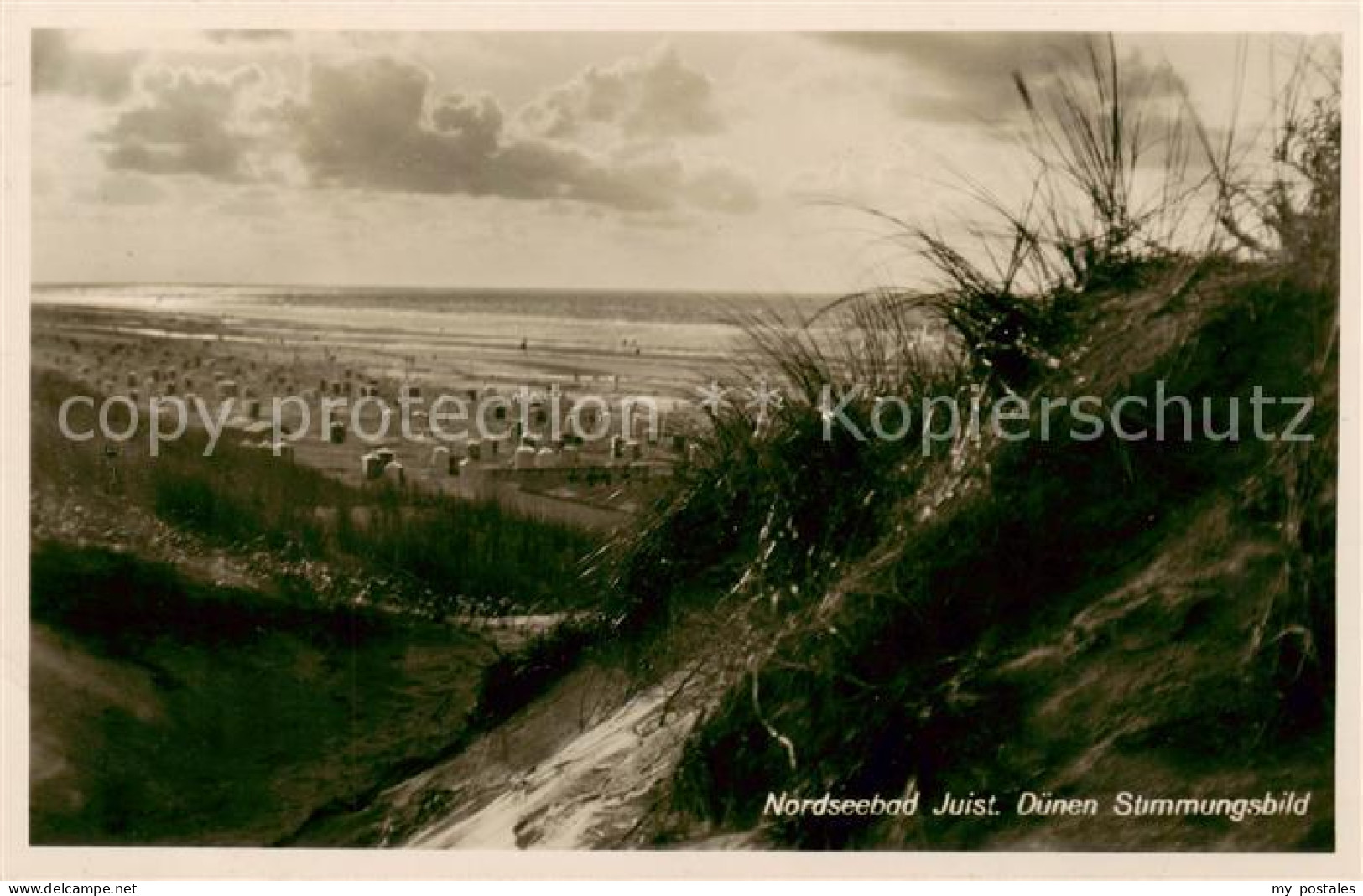 73820552 Juist Nordseebad Duenen Stimmungsbild Juist Nordseebad - Juist