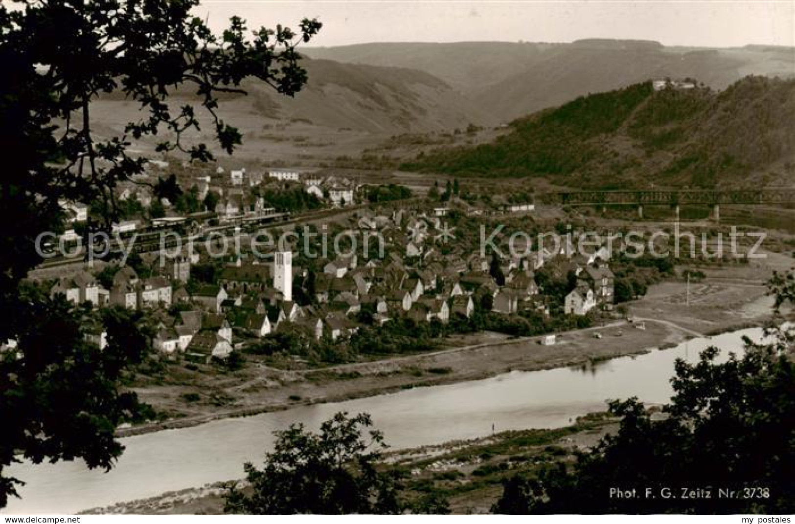 73820532 Bullay Mosel Mit Hotel Und Jugendherberge Marienberg Bullay Mosel - Altri & Non Classificati