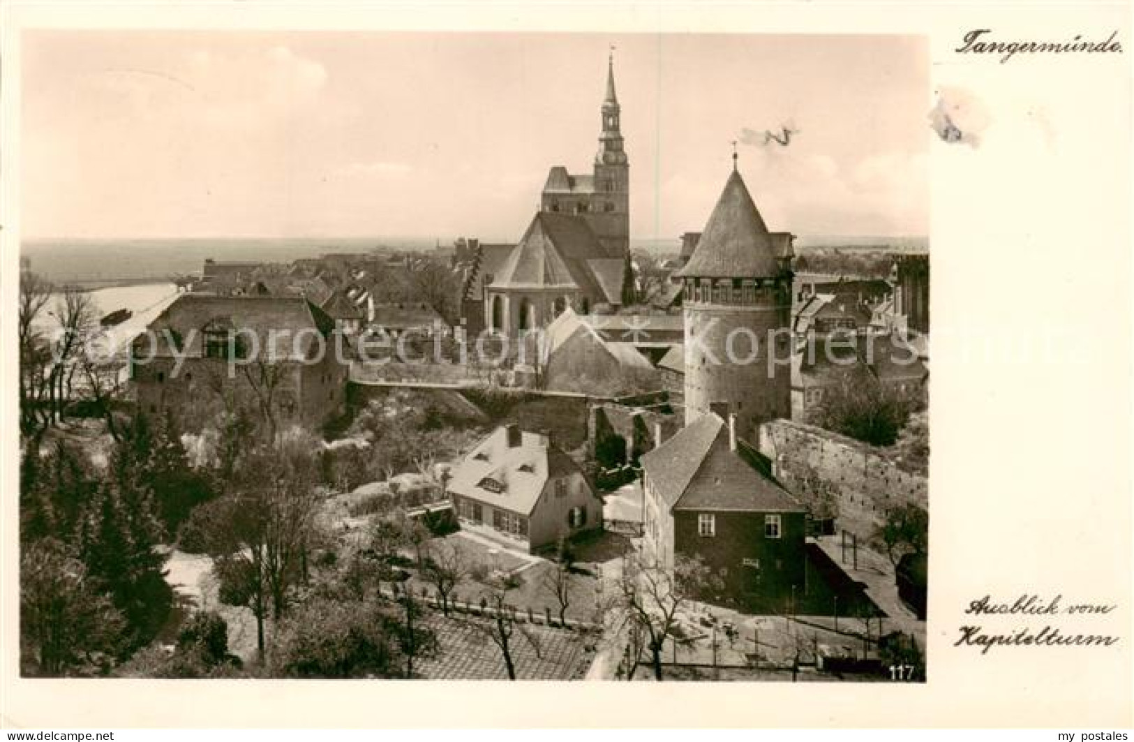 73820456 Tangermuende Blick Vom Kapitelturm Tangermuende - Tangermünde