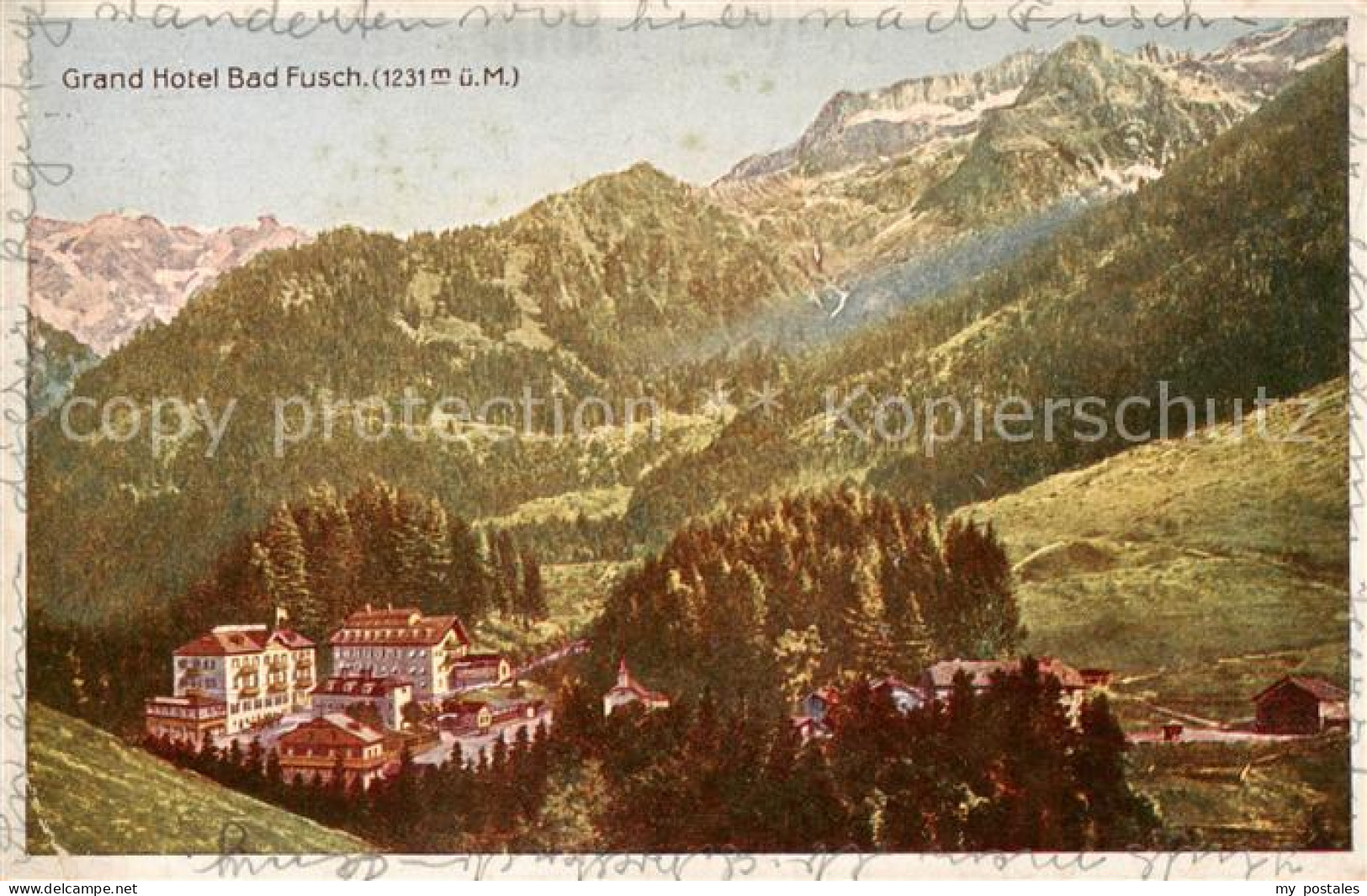 73820287 Bad Fusch AT Grand Hotel Bad Fusch Panorama  - Sonstige & Ohne Zuordnung