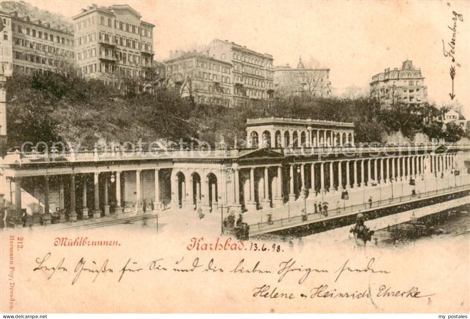 73820211 Karlsbad Eger Karlovy Vary Muehlbrunnen  - Tschechische Republik