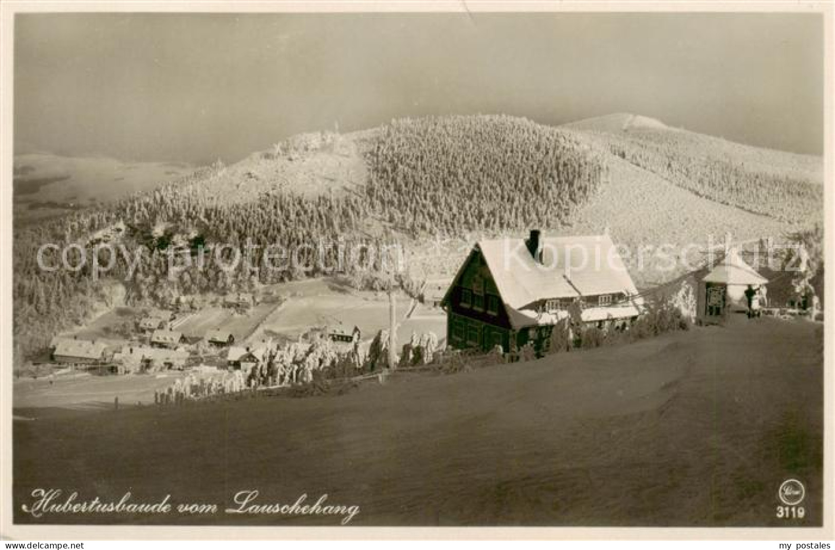 73820174 Waltersdorf Bad Schandau Hubertusbaude Vom Lauschehang Waltersdorf Bad  - Bad Schandau