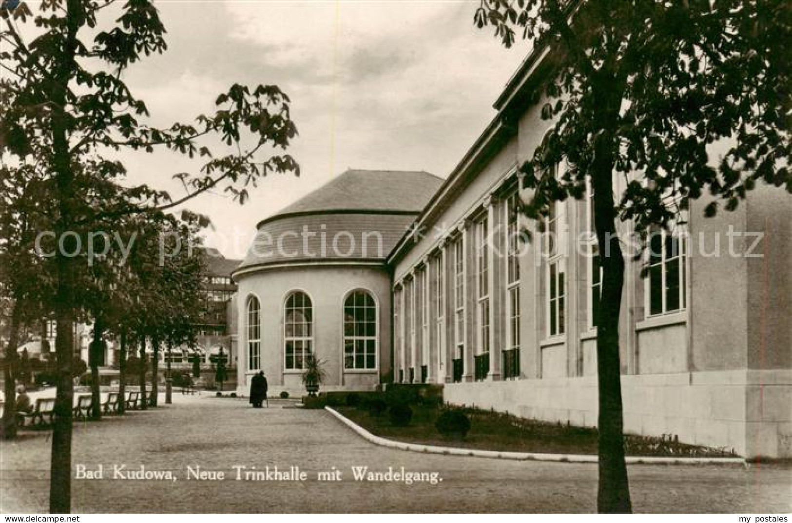 73820134 Bad Kudowa Kudowa-Zdroj Niederschlesien PL Neue Trinkhalle Mit Wandelga - Pologne