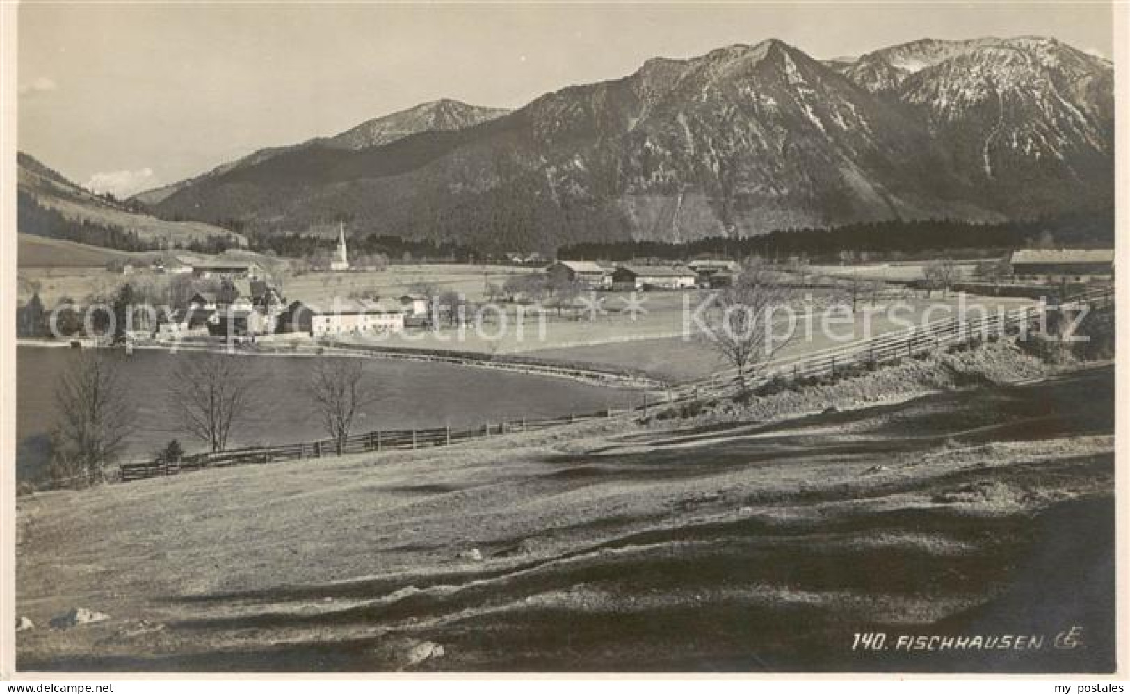 73820037 Fischhausen Schliersee Bayern Panorama  - Schliersee