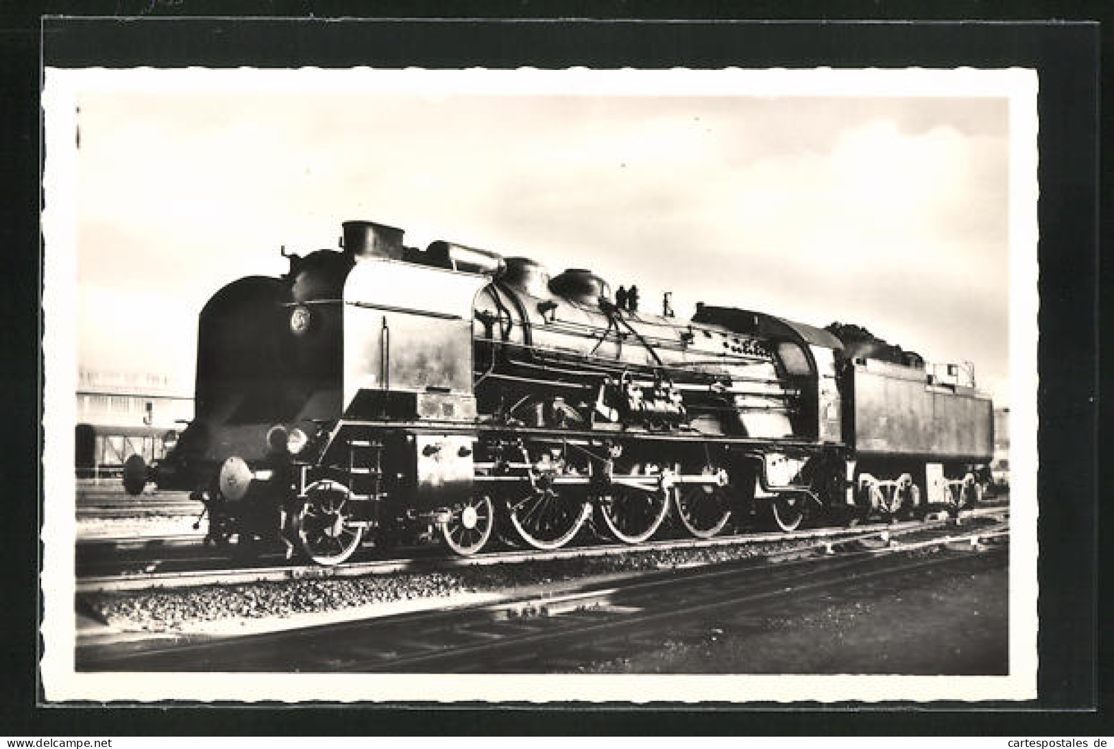 CPA Chemin De Fer, S.N.C.F. Region Est Et Nord, Locomotives 231 K  - Eisenbahnen
