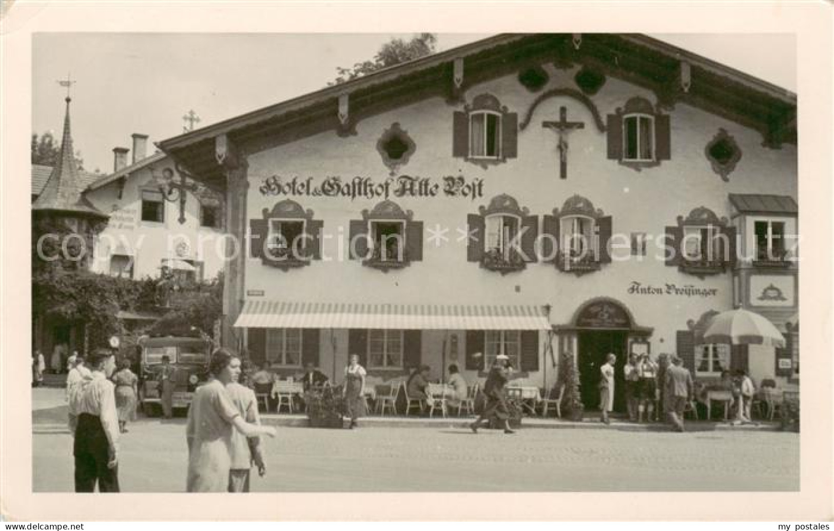 73820019 Oberammergau Hotel Gasthof Alte Post Oberammergau - Oberammergau