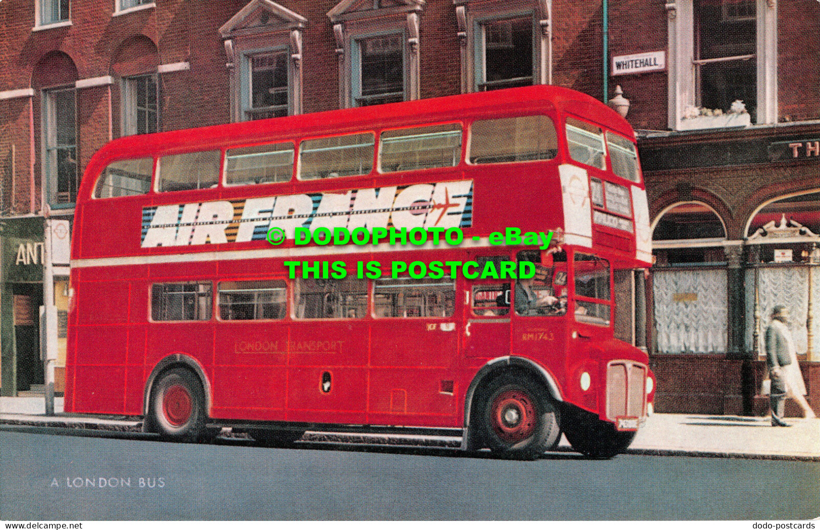 R523831 A London Bus. J Salmon. Postcard - Autres & Non Classés