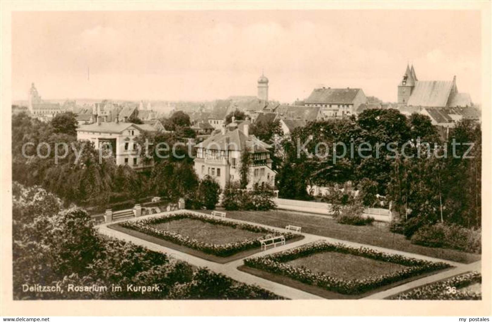 73819939 Delitzsch Rosarium Im Kurpark Delitzsch - Delitzsch