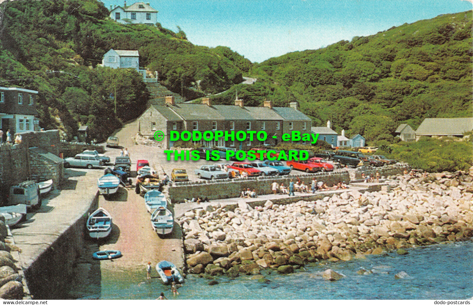 R523856 Lamorna Cove From The Quay. J. Salmon - World