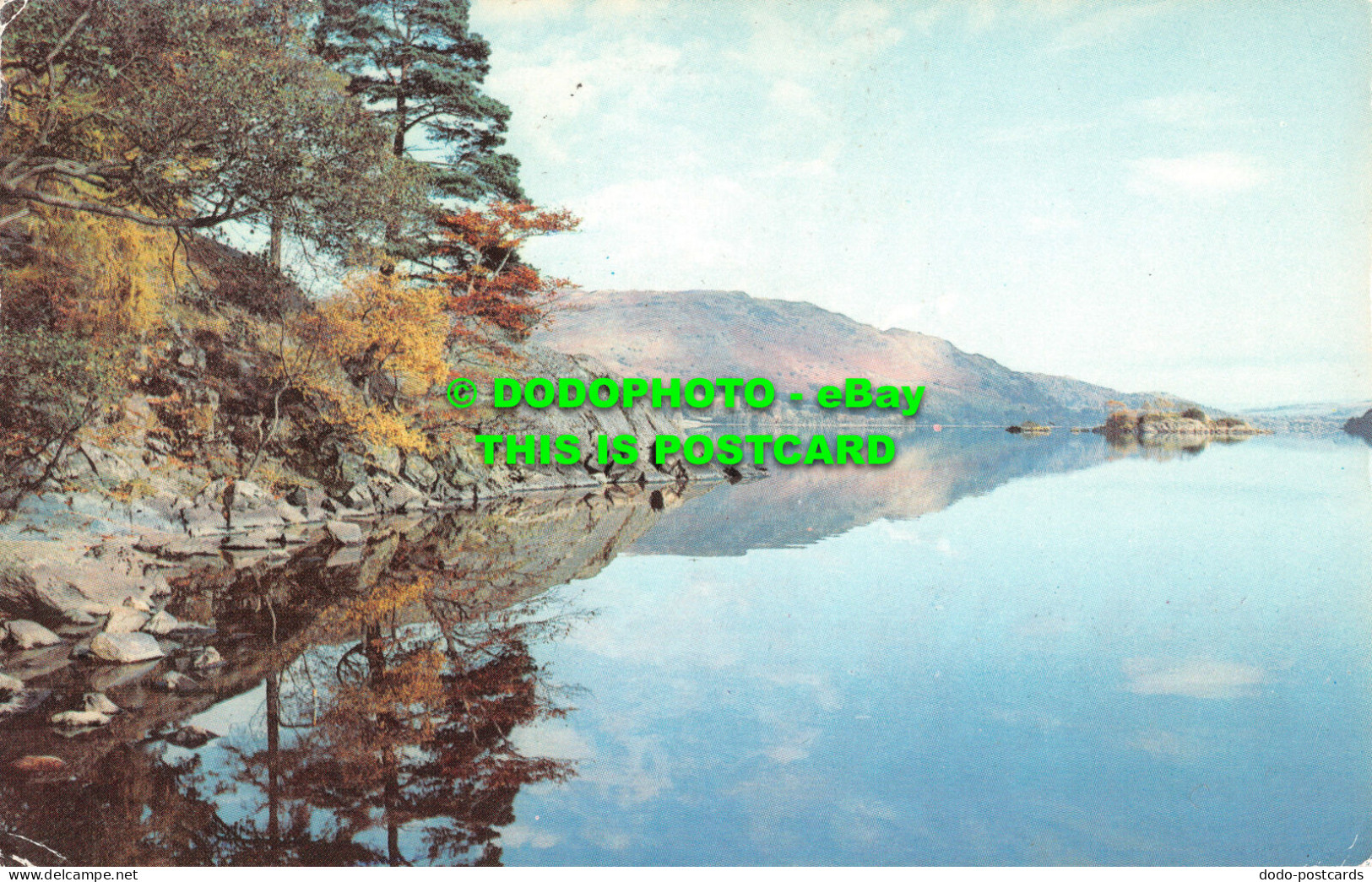 R523857 Ullswater. Morning Reflections. Sanderson And Dixon. Jarrold. 1974 - World