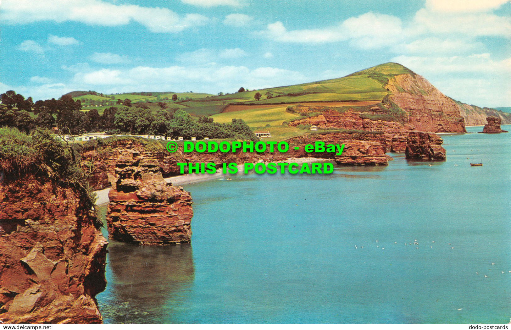 R523868 Ladram Bay Nr. Sidmouth. Postcard - World