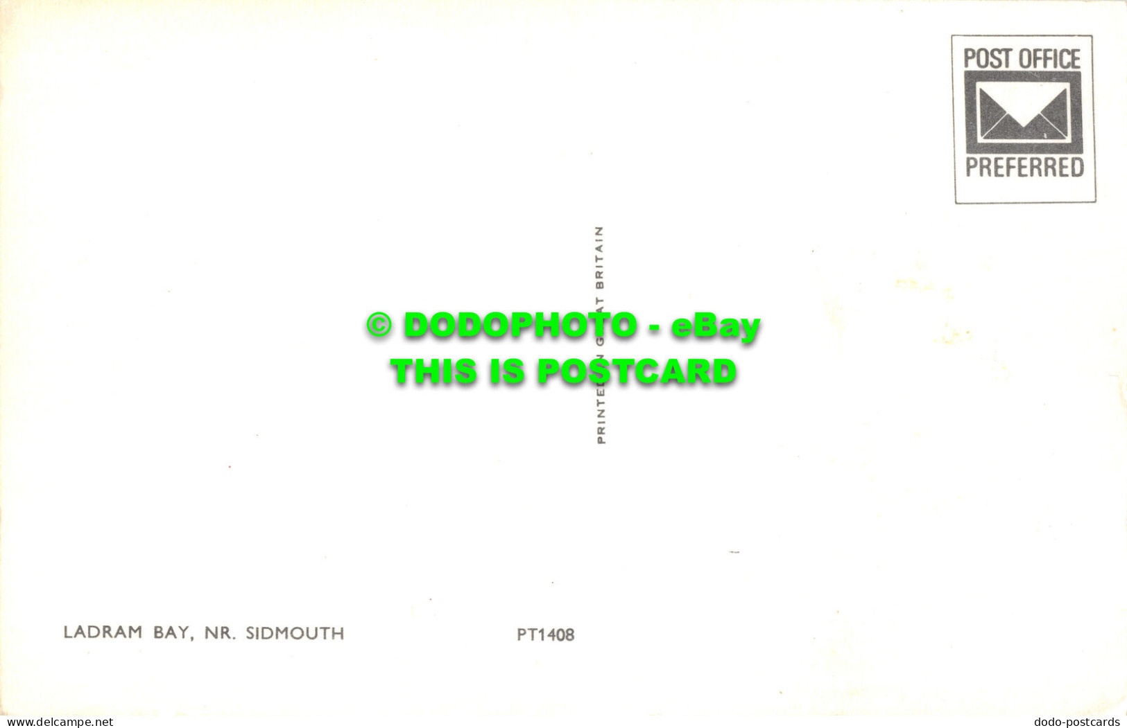 R523868 Ladram Bay Nr. Sidmouth. Postcard - World