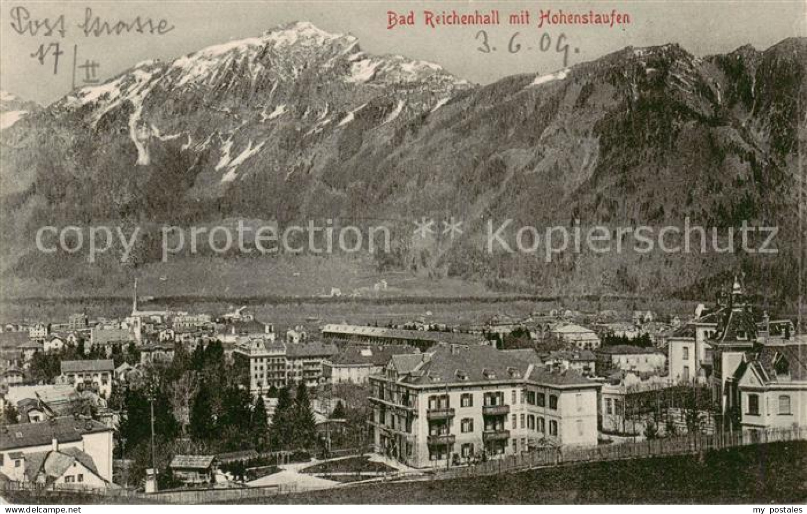 73819866 Bad Reichenhall Panorama Blick Gegen Hohenstaufen Bad Reichenhall - Bad Reichenhall