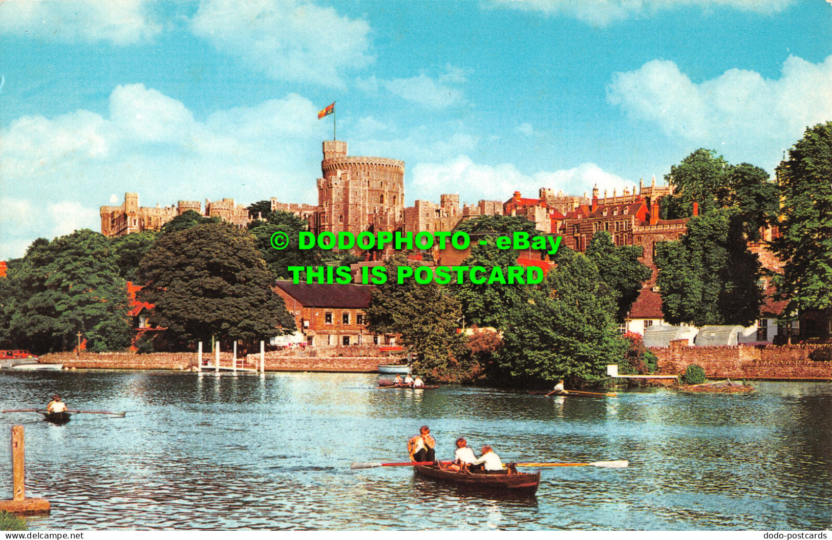 R523901 Windsor. The Castle From The Thames. Photo Precision. Colourmaster Inter - World