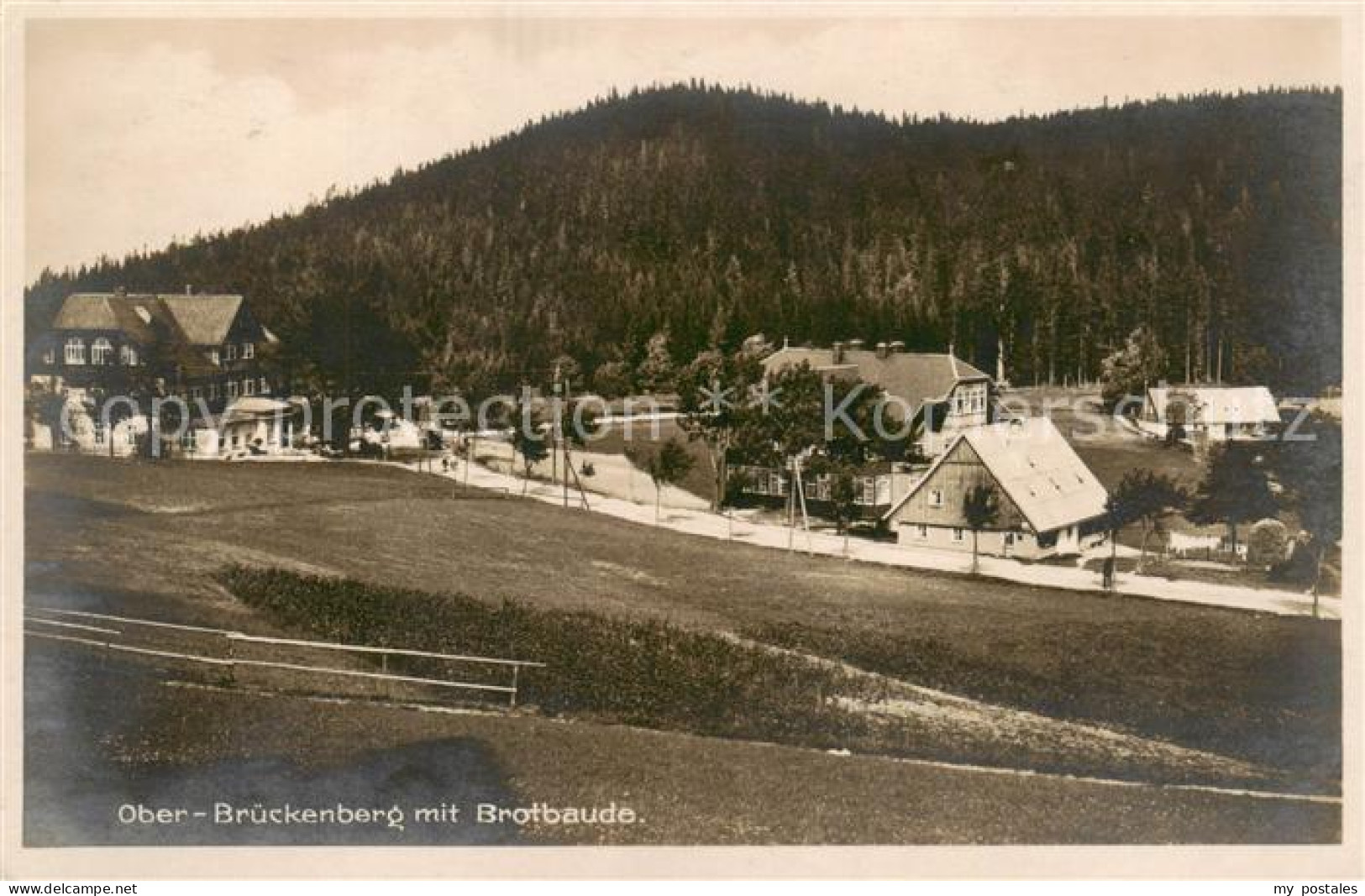 73819819 Ober-Brueckenberg Oberbrueckenberg PL Mit Brotbaude  - Pologne