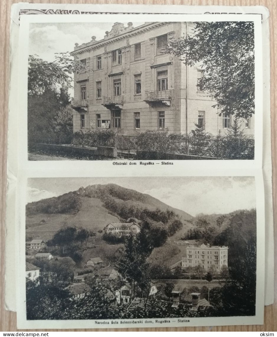 ROGAŠKA SLATINA, ZLOŽENKA, 10 Fotografij, Velikost 11.5x16.5 cm