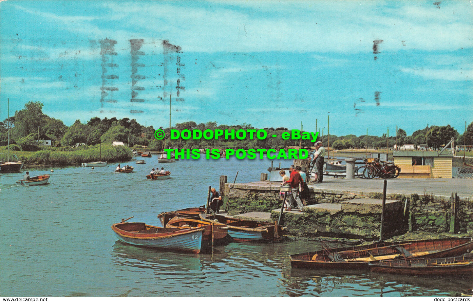 R523946 Christchurch. The Harbour. Postcard. 1971 - World