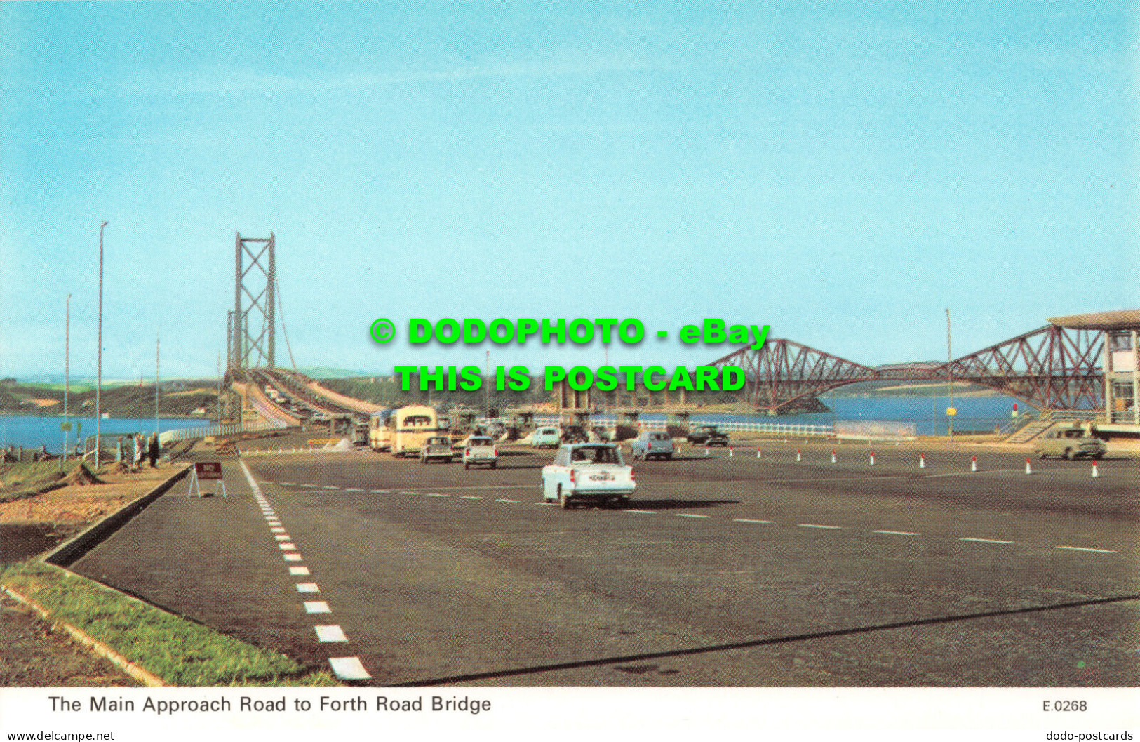 R523966 The Main Approach Road To Forth Road Bridge. E. T. W. Dennis - World