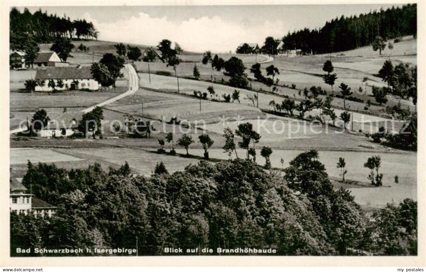 73819772 Bad Schwarzbach Flinsberg Swieradow Zdroj Bad PL Blick Auf Die Brandhoe - Poland