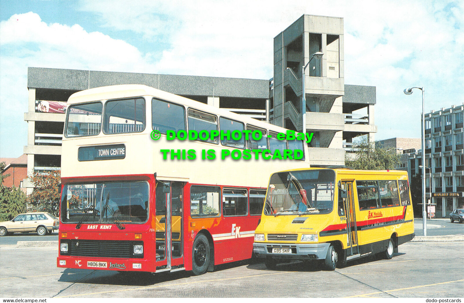 R523975 Number 8. The 1990. S. Left. H. 806. BKK. New August 1990. Leyland Olymp - World