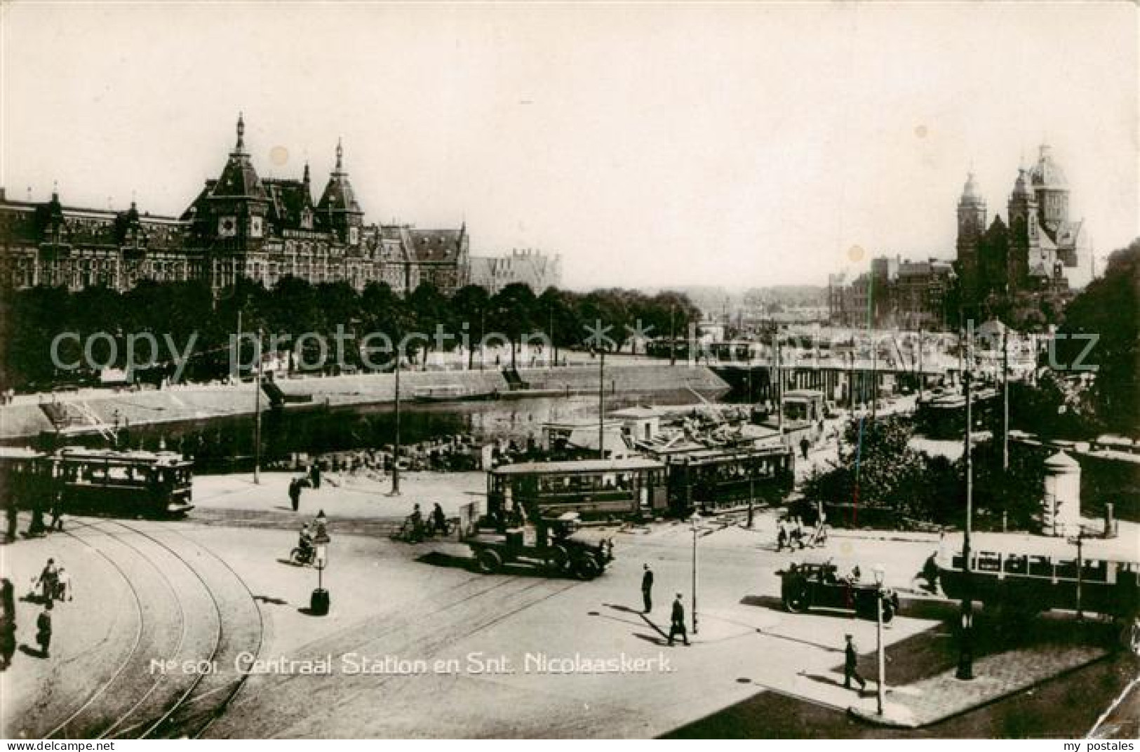 73819748 Amsterdam  NL Centraal Station En Sant Nicolaaskerk  - Other & Unclassified