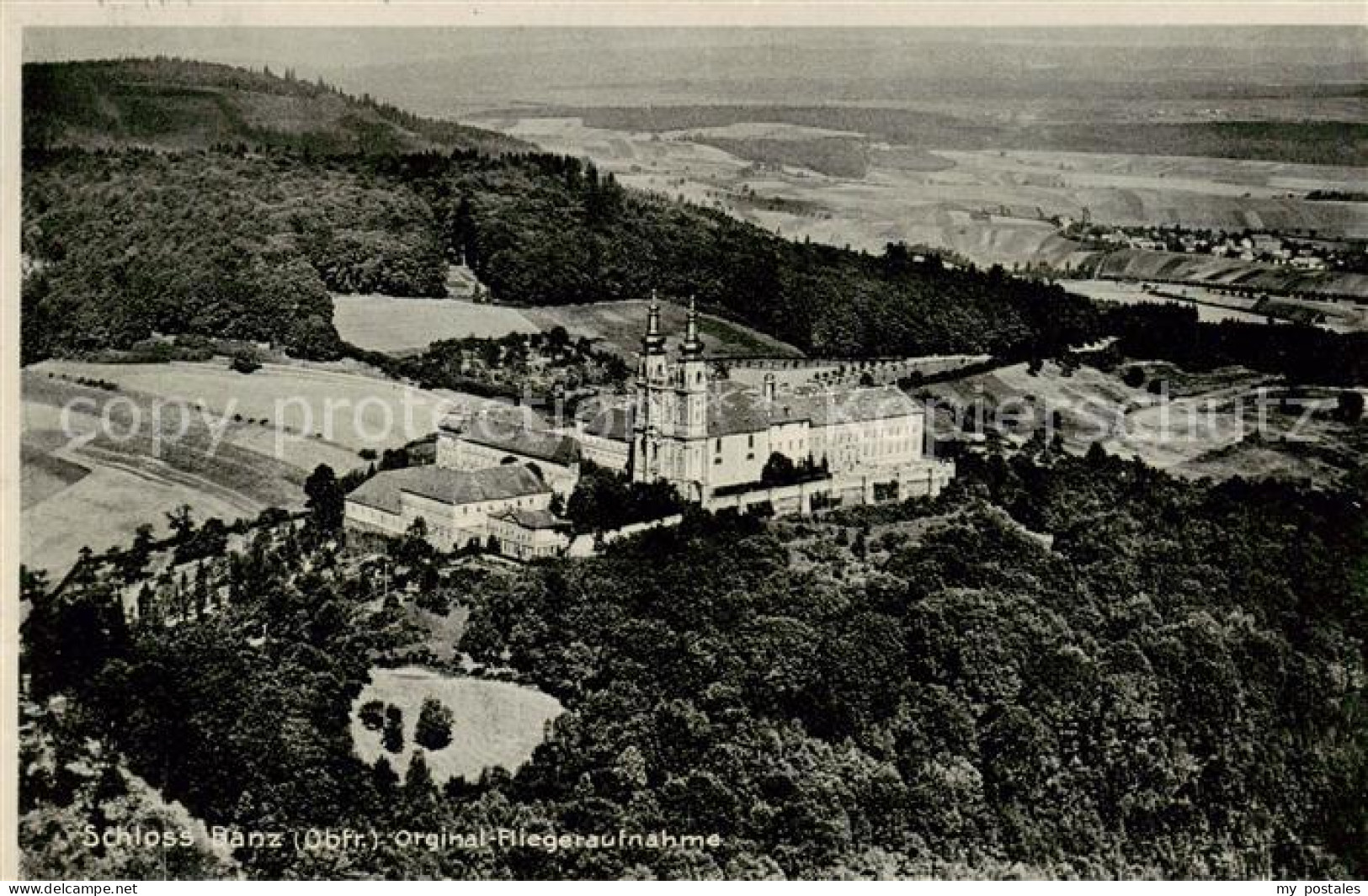 73819747 Banz Bad Staffelstein Schloss Banz Fliegeraufnahme Banz Bad Staffelstei - Staffelstein