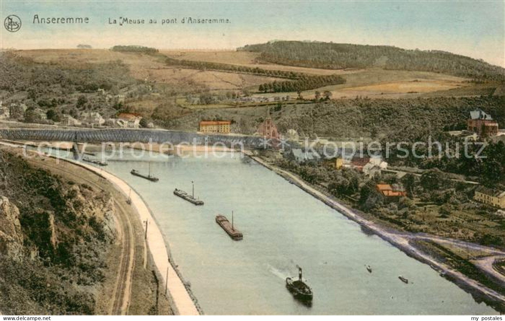 73819736 Anseremme Belgie La Meuse Au Pont D Anseremme - Otros & Sin Clasificación