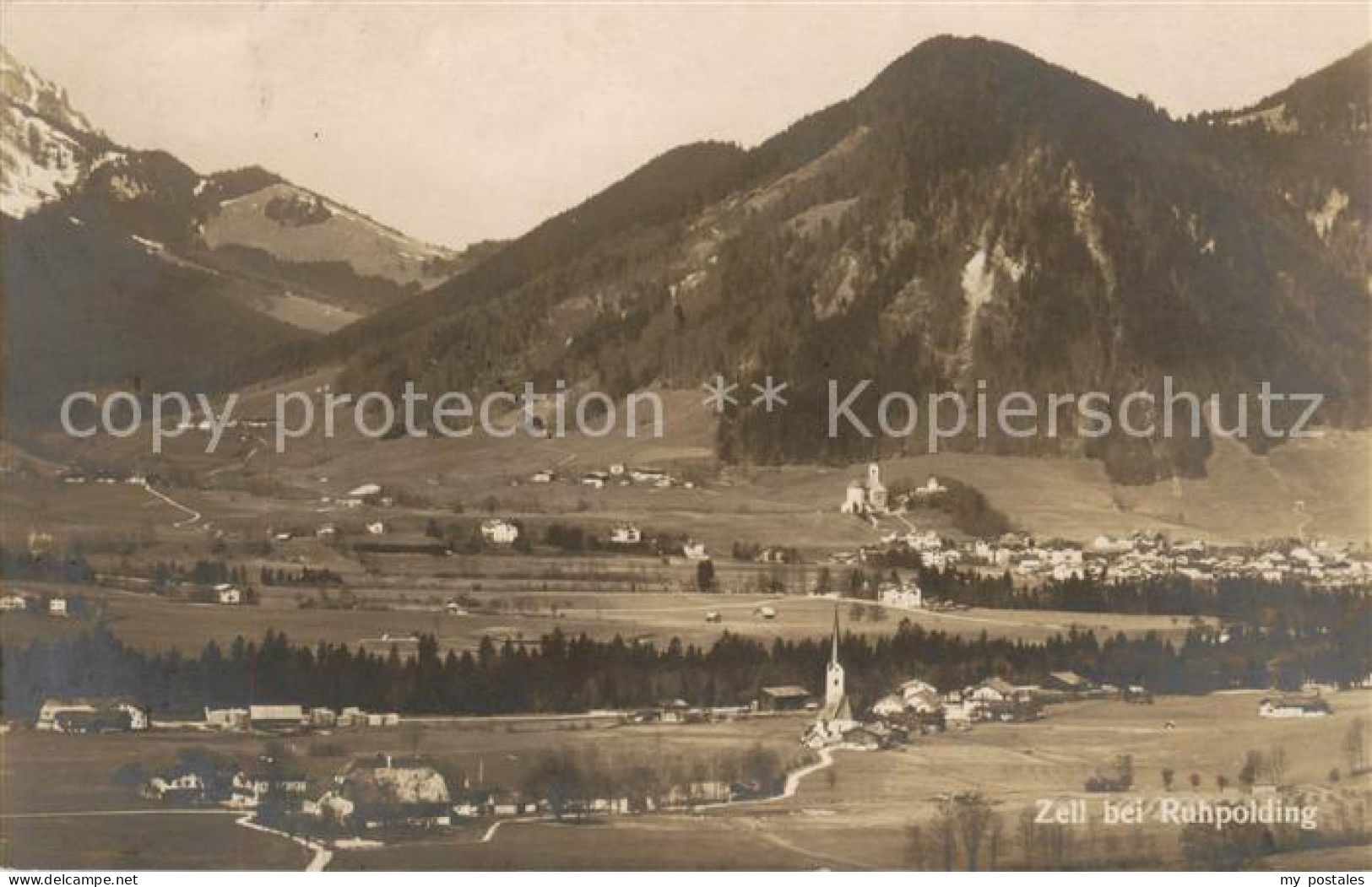 73819645 Zell Ruhpolding Panorama Zell Ruhpolding - Ruhpolding