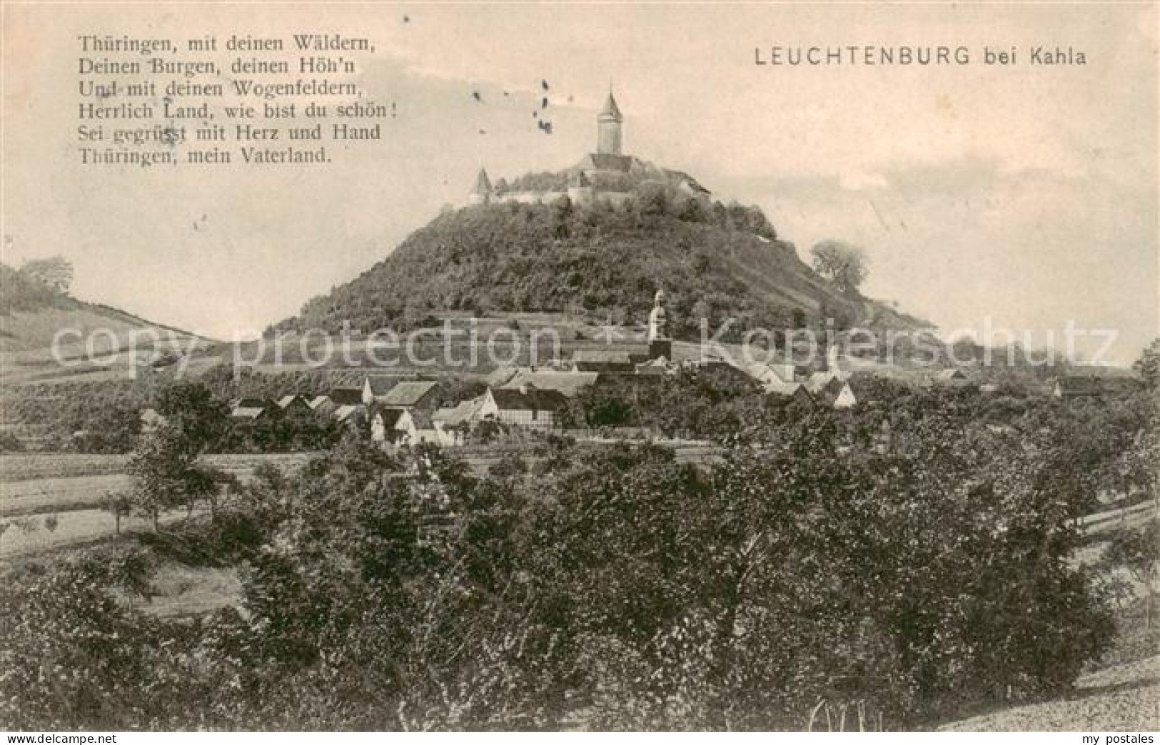 73819596 Kahla  Thueringen Schloss Leuchtenburg  - Altri & Non Classificati