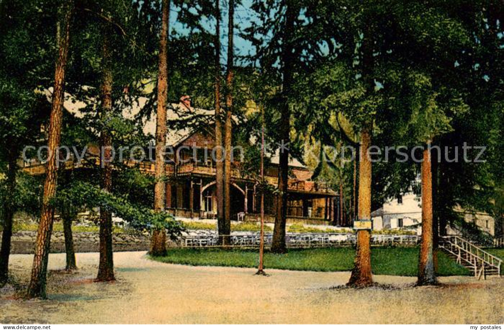 73819566 Bad Landeck Schlesien PL Waldtempel  - Poland