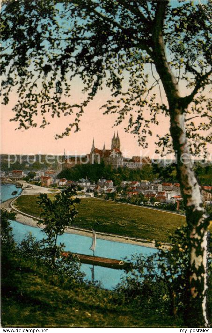 73819551 Meissen Elbe Sachsen Panorama Meissen Elbe Sachsen - Meissen