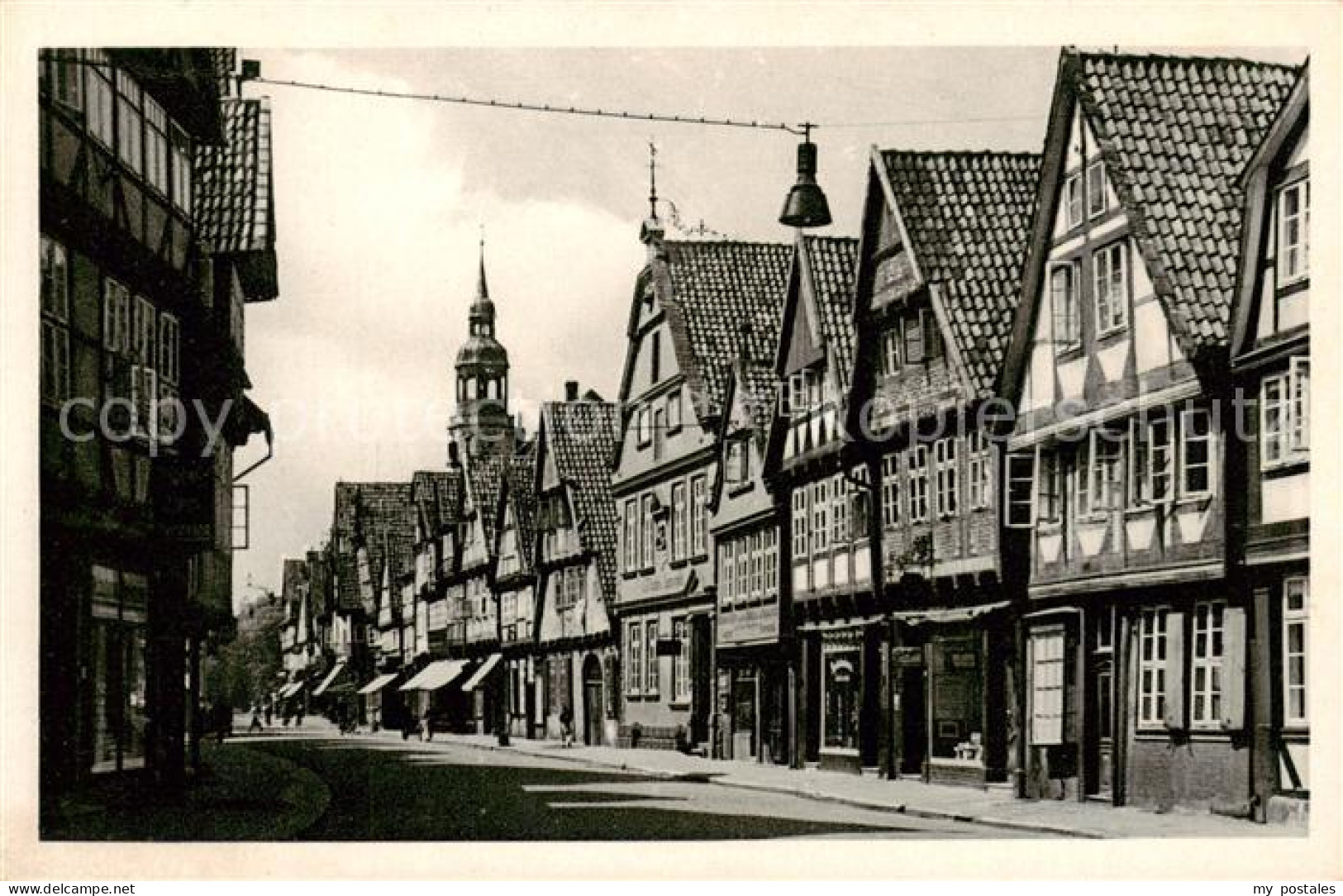 73819531 Celle  Niedersachsen Blick In Die Zoellnerstrasse  - Celle