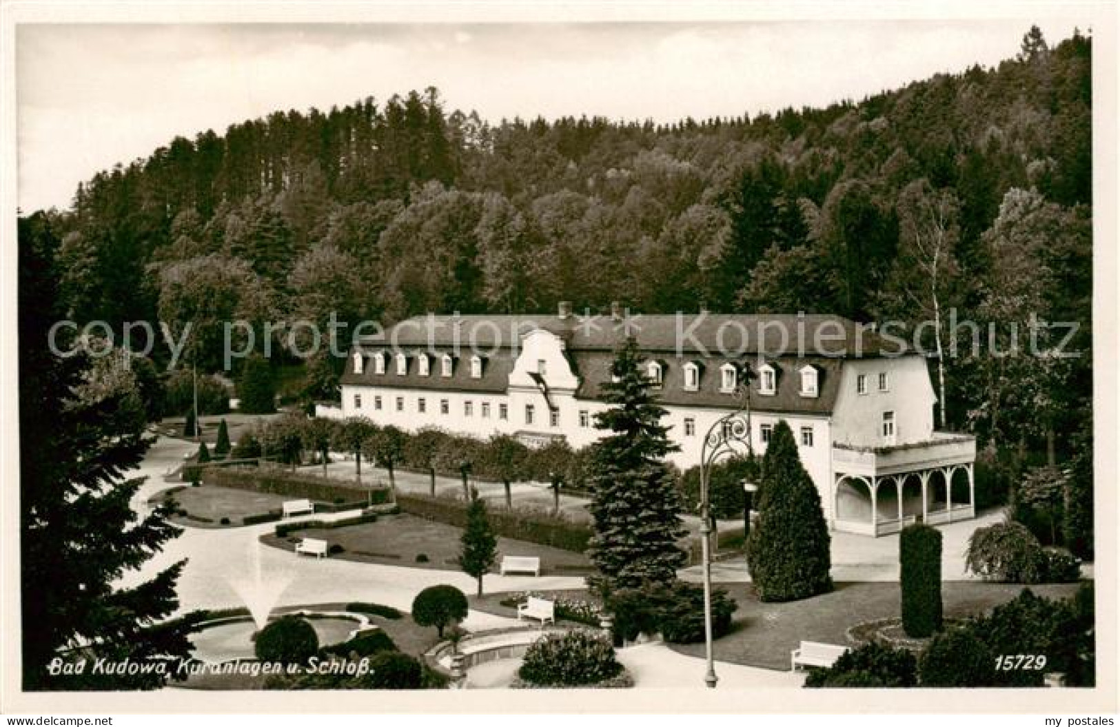 73819518 Bad Kudowa Kudowa-Zdroj Niederschlesien PL Kuranlagen Und Schloss  - Poland