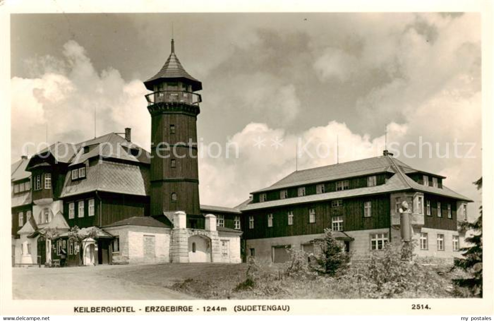 73819516 Keilberg 1244m  Erzgebirge PL Keilberghotel  - Pologne