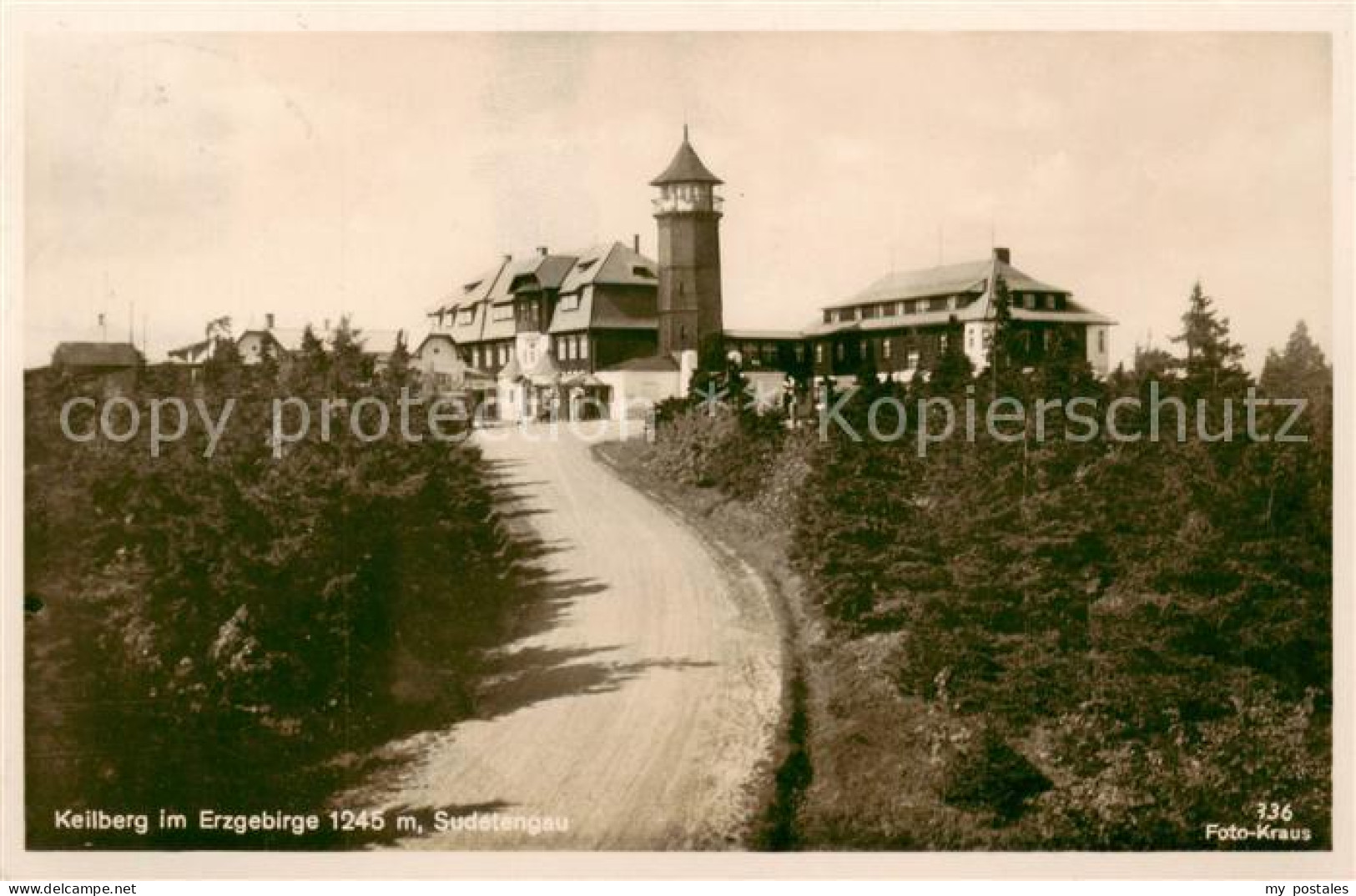 73819515 Keilberg 1244m  Erzgebirge PL Bergwirtschaft Keilberg  - Poland