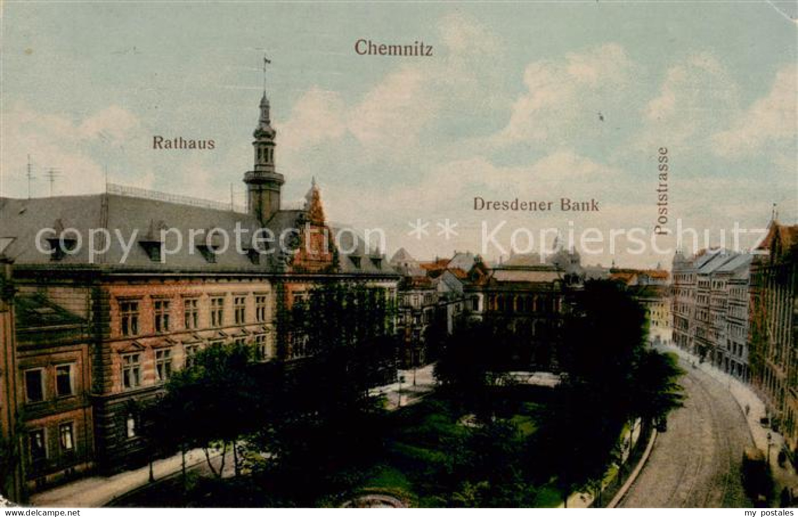 73819334 Chemnitz Rathaus Dresdner Bank Chemnitz - Chemnitz