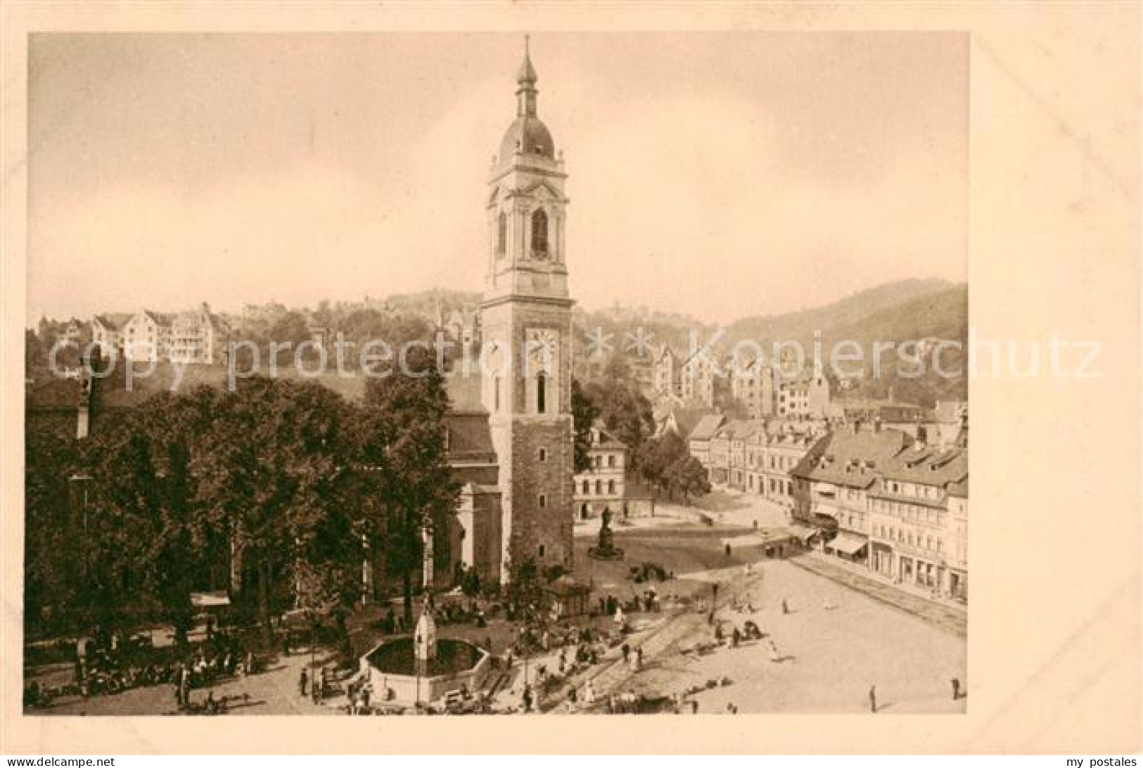 73819323 Eisenach Markt Und St Georgkirche  - Eisenach