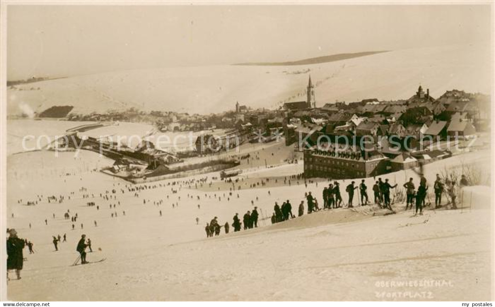 73819312 Oberwiesenthal Erzgebirge Wintersportplatz Oberwiesenthal Erzgebirge - Oberwiesenthal