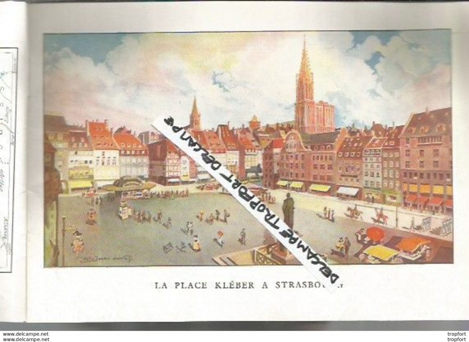 E1 / Tourist Brochure / SUPERBE Livret La Route DES VOSGES SNCF Vins D'alsace 15 Pages - Reiseprospekte