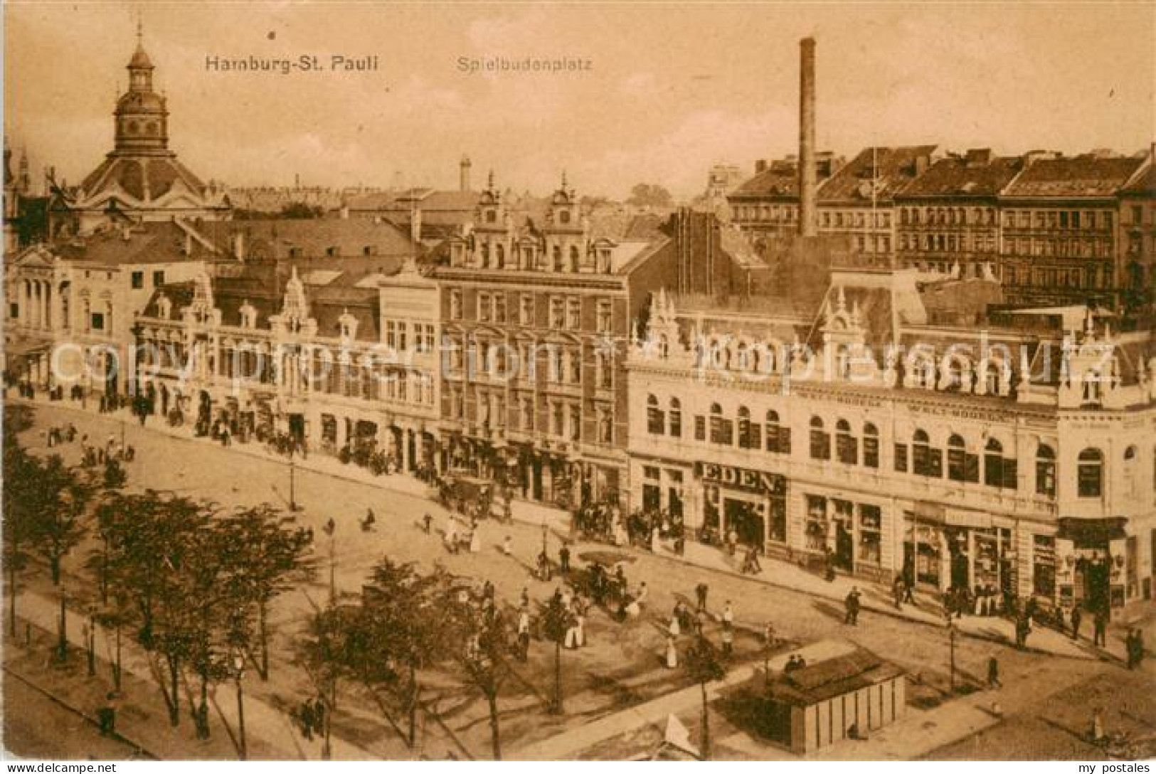 73819308 St Pauli Hamburg Spielbudenplatz  - Andere & Zonder Classificatie