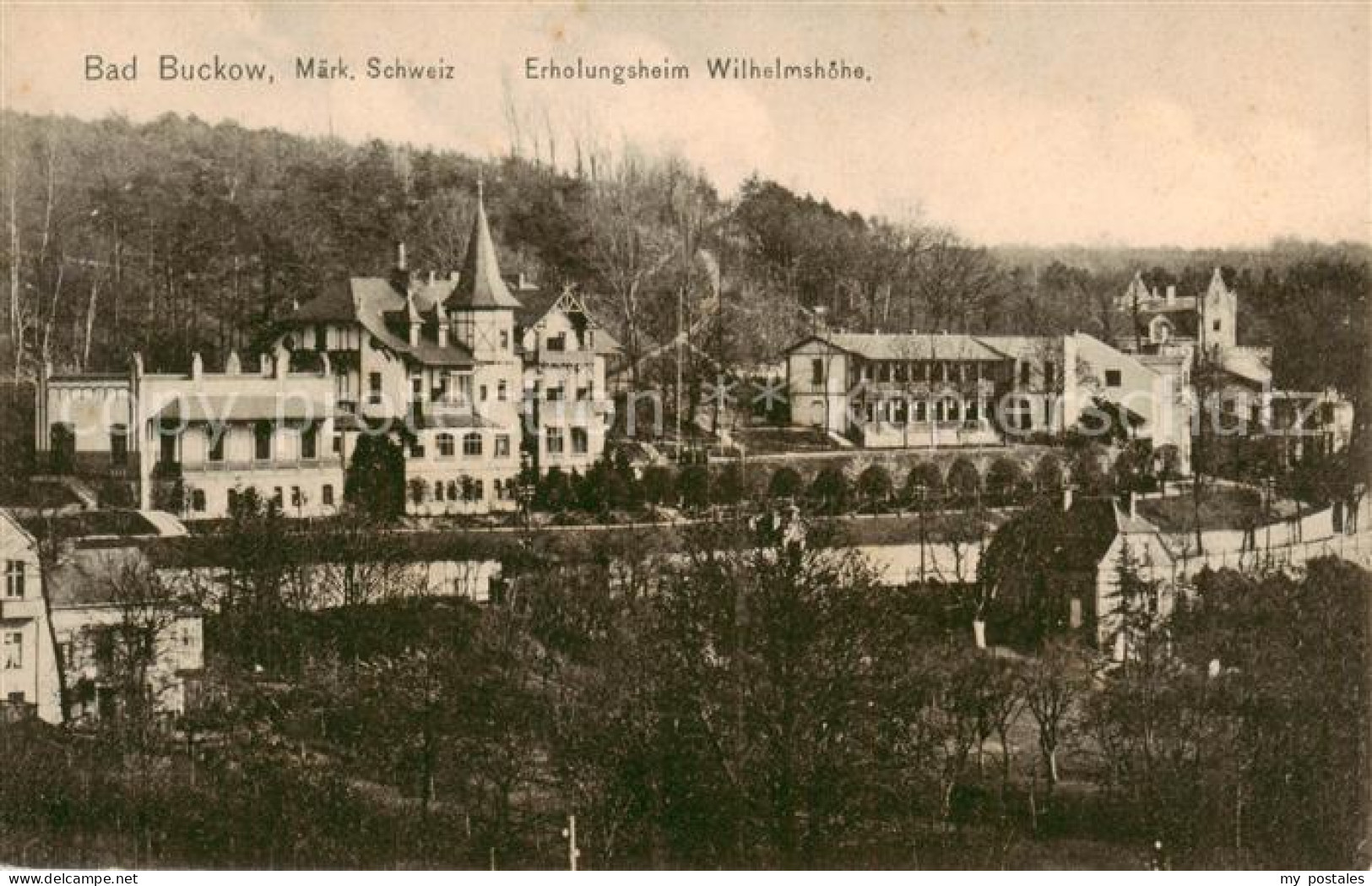 73819306 Bad Buckow Maerkische Schweiz Erholungsheim Wilhelmshoehe Bad Buckow - Altri & Non Classificati