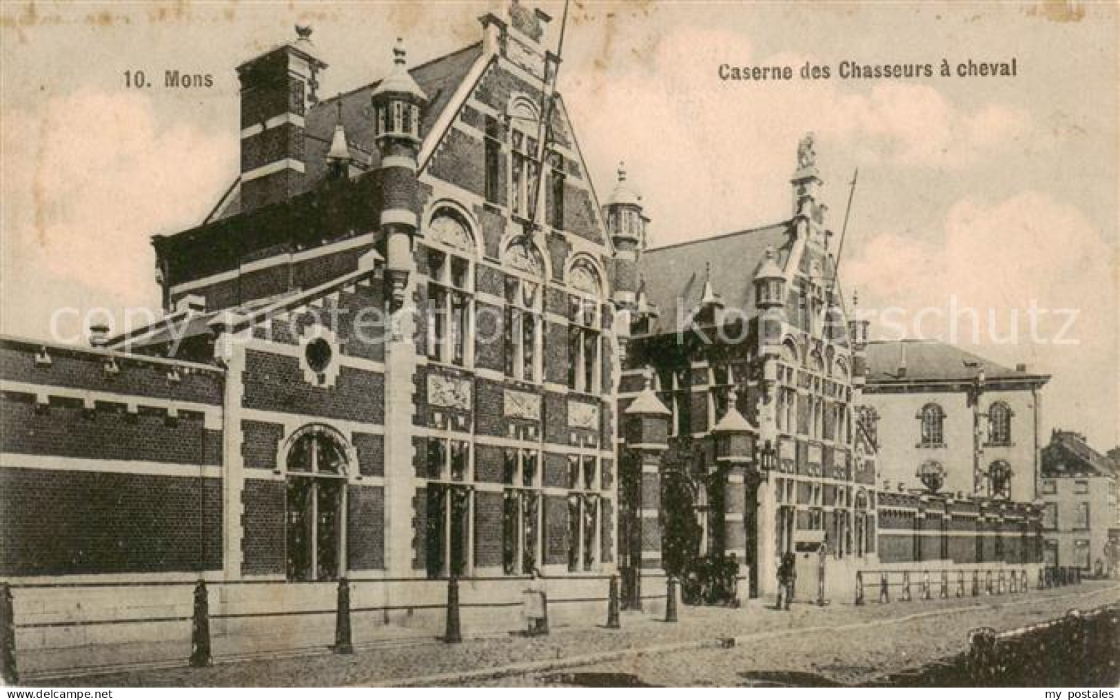 73819298 Mons  Belgie Caserne Des Chasseurs A Cheval  - Mons