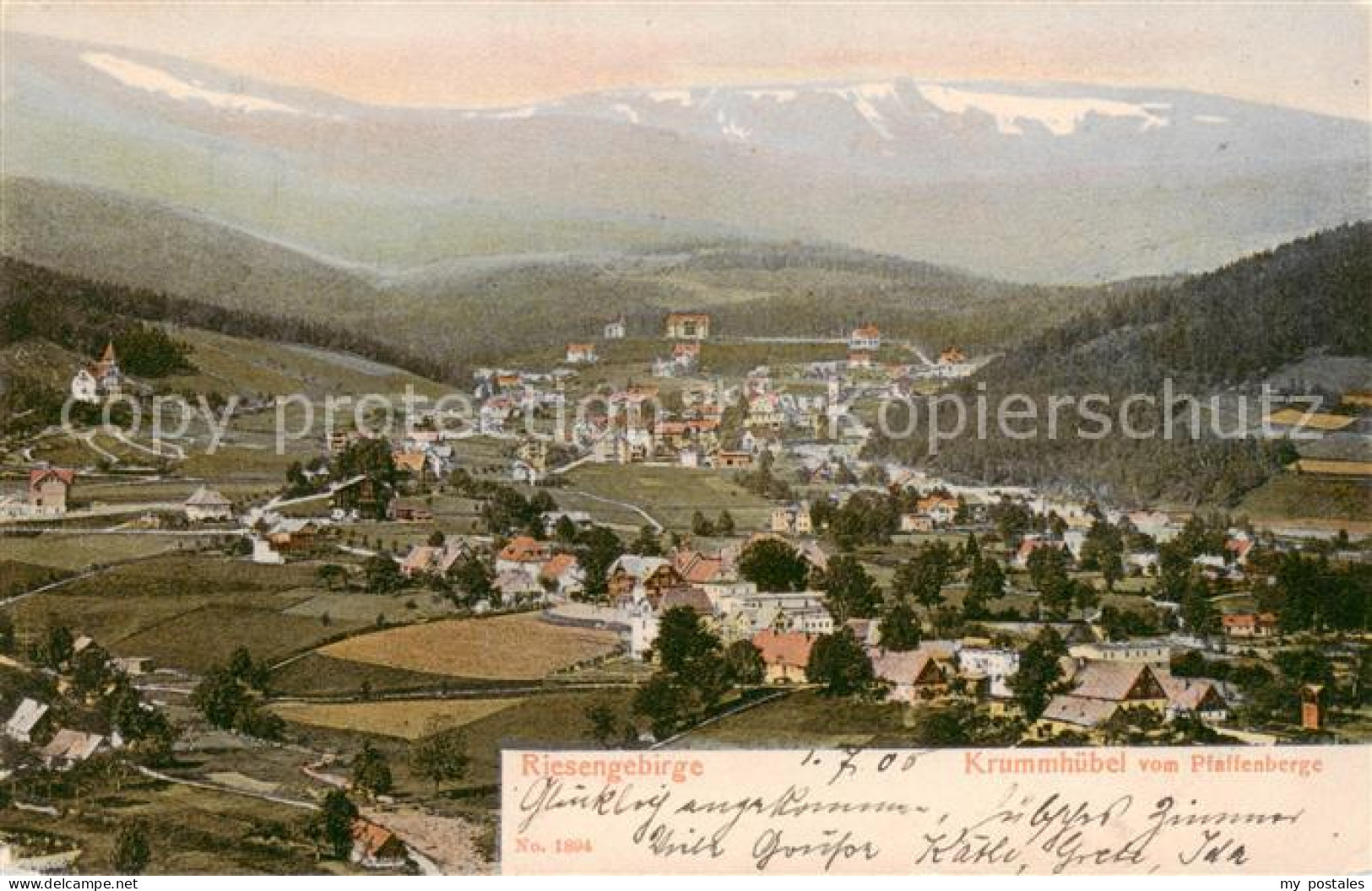 73819288 Krummhuebel Karpacz Riesengebirge PL Panorama  - Poland