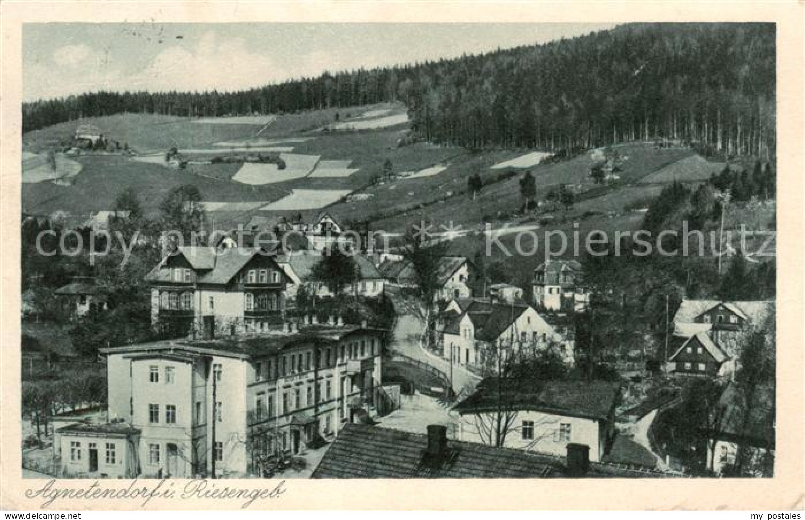 73819280 Agnetendorf  Jagniatkow Jelenia Gora Riesengebirge PL Panorama  - Pologne